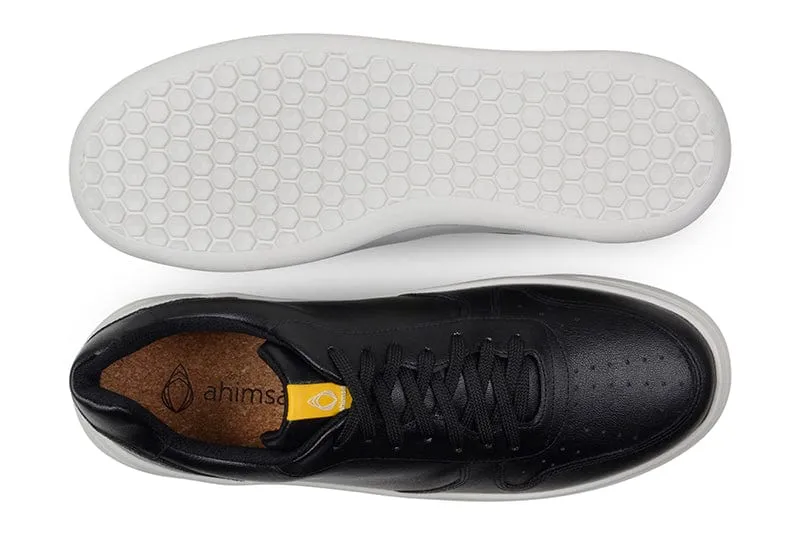 645 Unisex Vegan Corn Leather Sneakers | Black