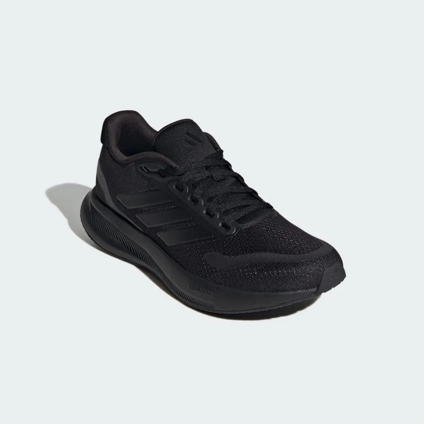 ADIDAS WOMEN'S RUNFALCON 5 TRIPLE BLACK RUNNING SHOES