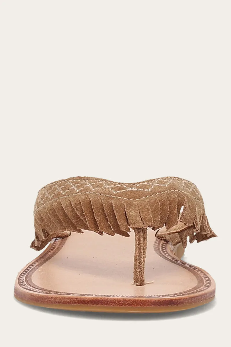 Ava Fringe Sandal - Pre-Loved