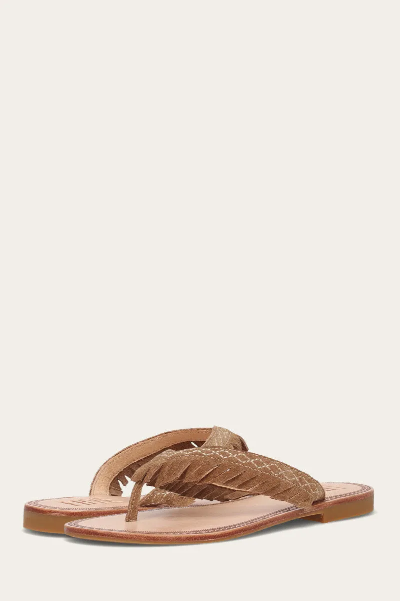 Ava Fringe Sandal - Pre-Loved