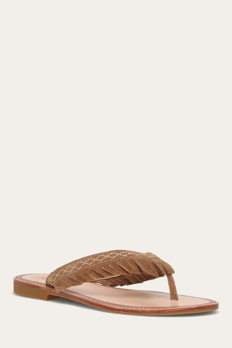 Ava Fringe Sandal - Pre-Loved