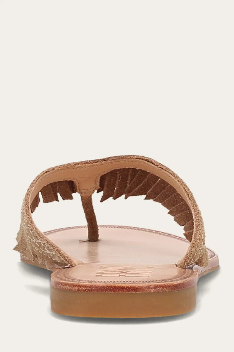Ava Fringe Sandal - Pre-Loved