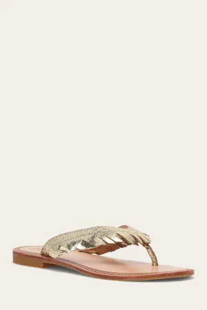 Ava Fringe Sandal - Pre-Loved