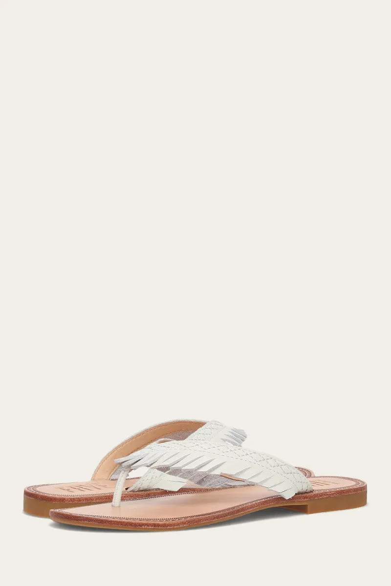 Ava Fringe Sandal - Pre-Loved