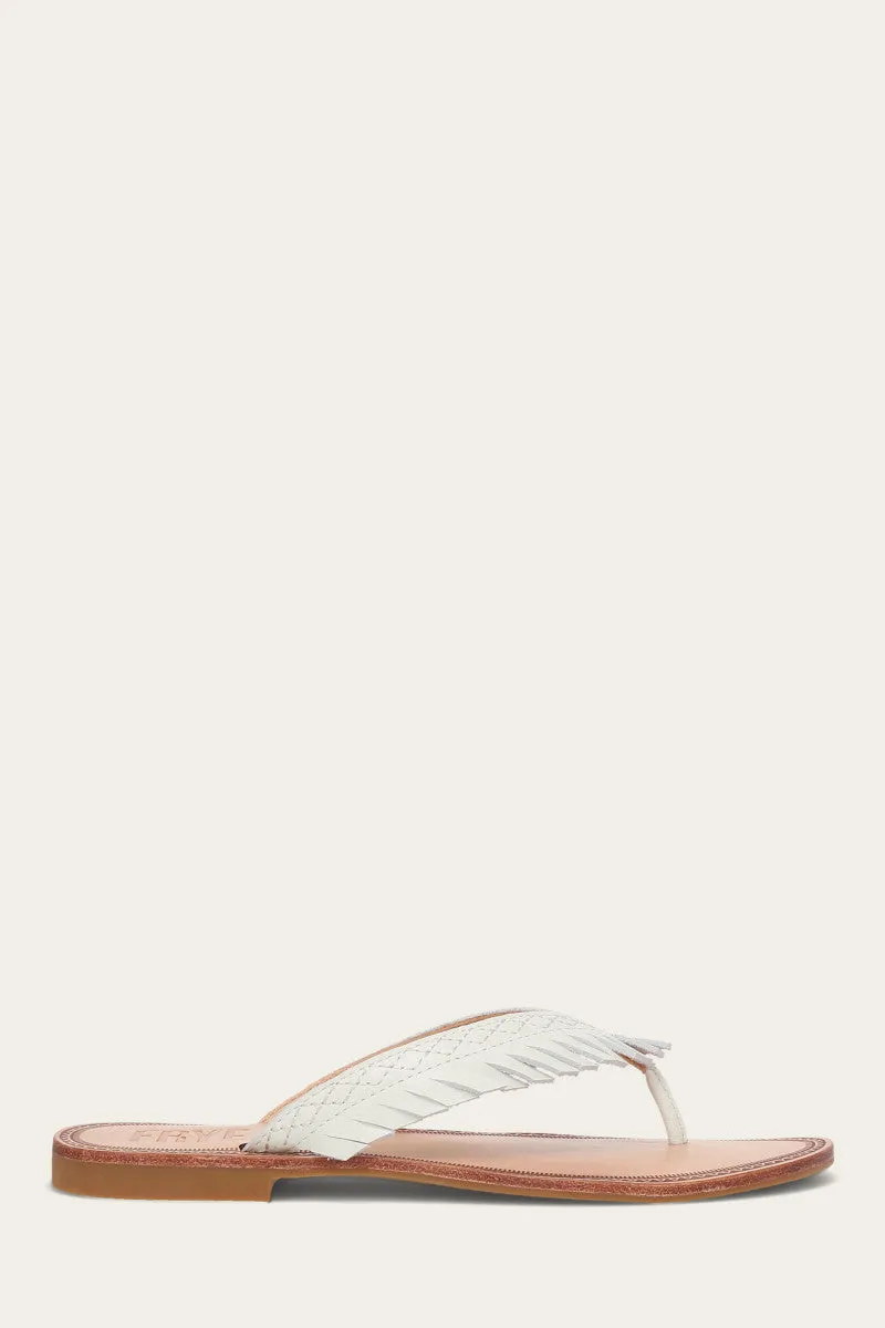 Ava Fringe Sandal - Pre-Loved