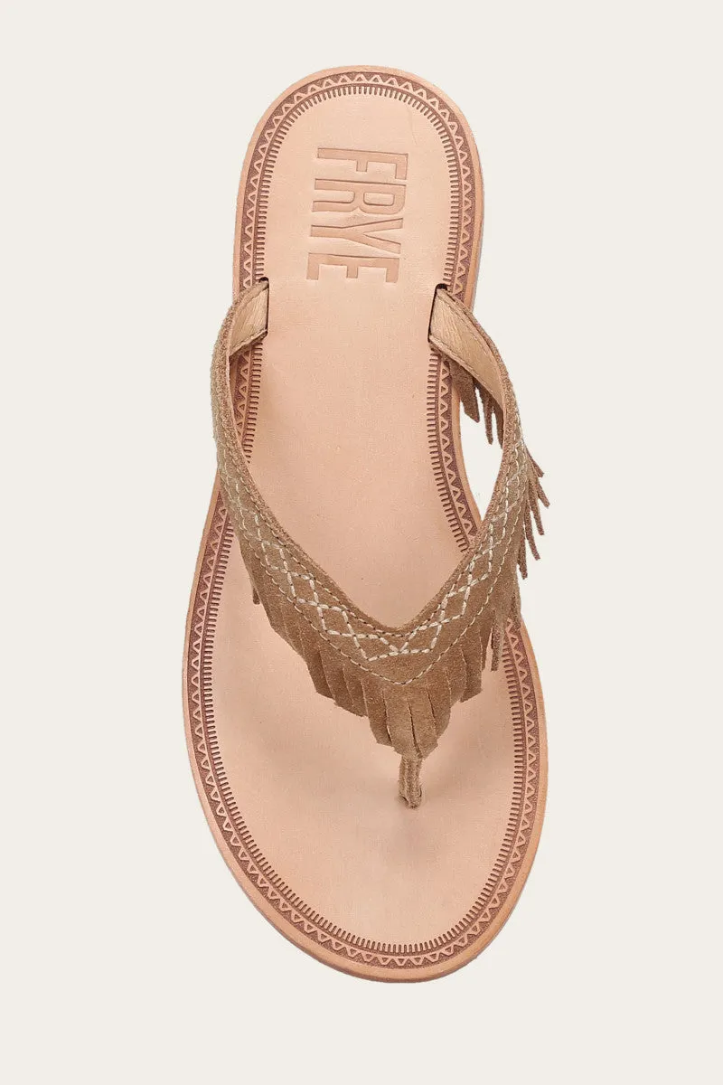 Ava Fringe Sandal - Pre-Loved