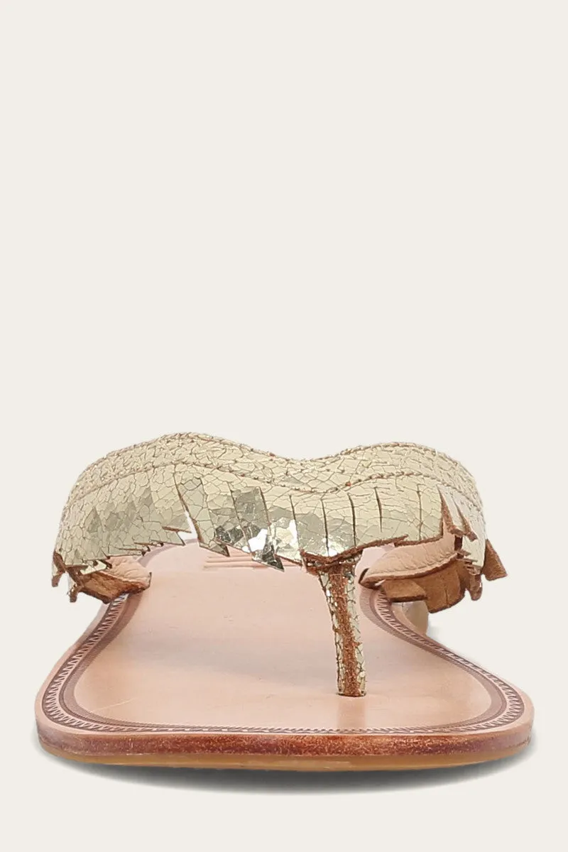 Ava Fringe Sandal - Pre-Loved