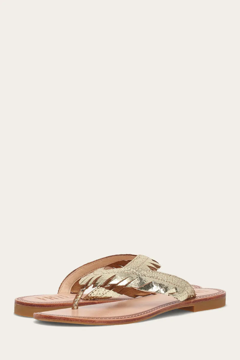 Ava Fringe Sandal - Pre-Loved