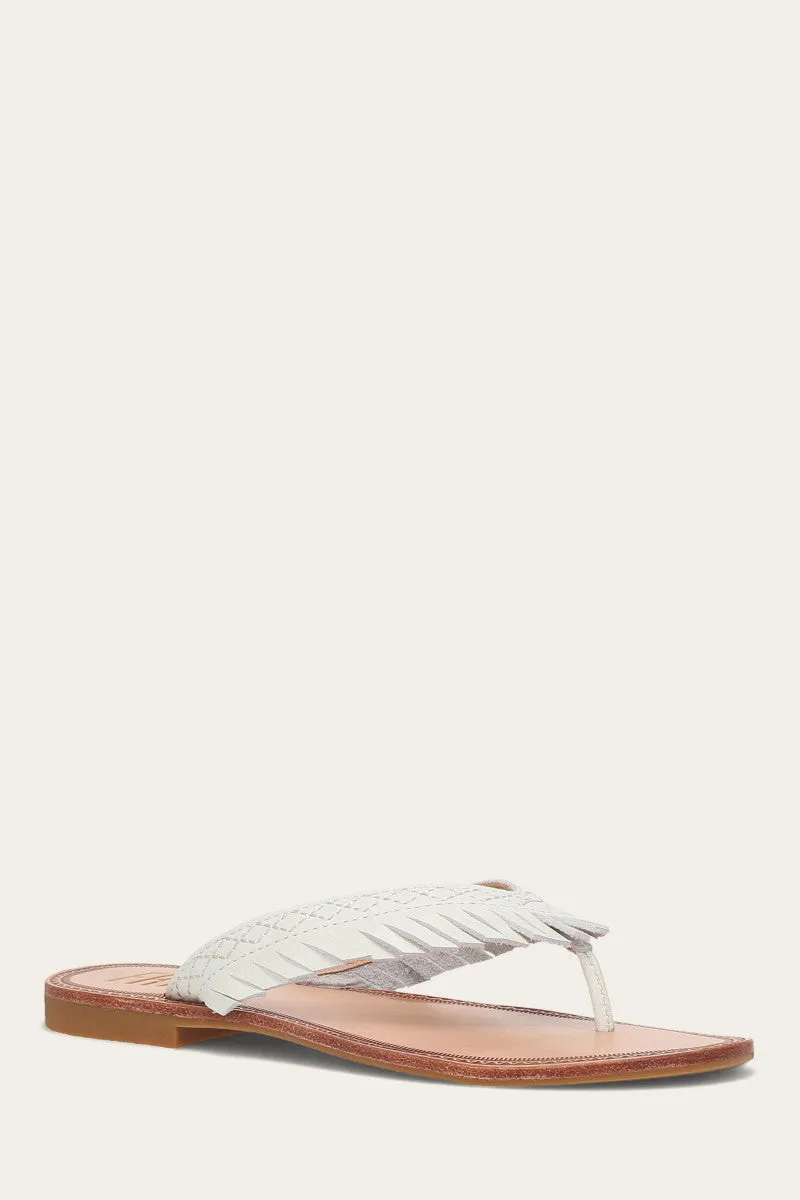 Ava Fringe Sandal - Pre-Loved