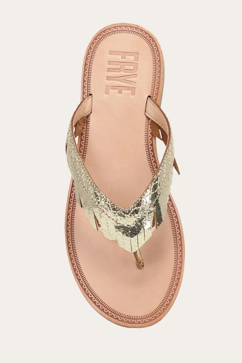 Ava Fringe Sandal - Pre-Loved