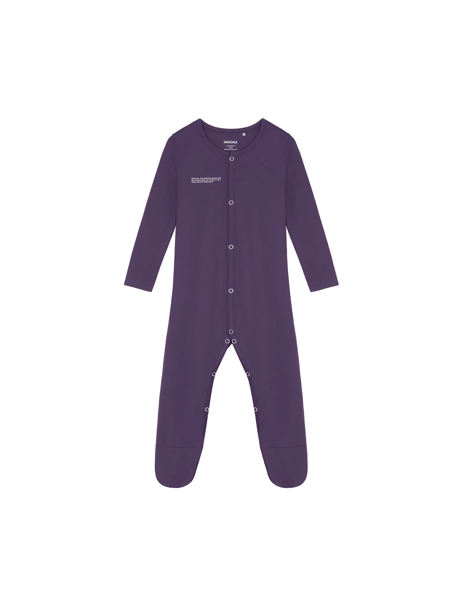 Baby 365 Lightweight Babygrow—blackberry
