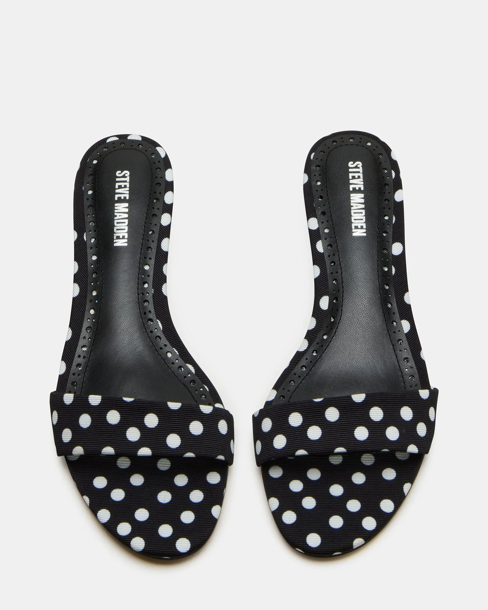 BERRY BLACK/WHITE POLKA DOT