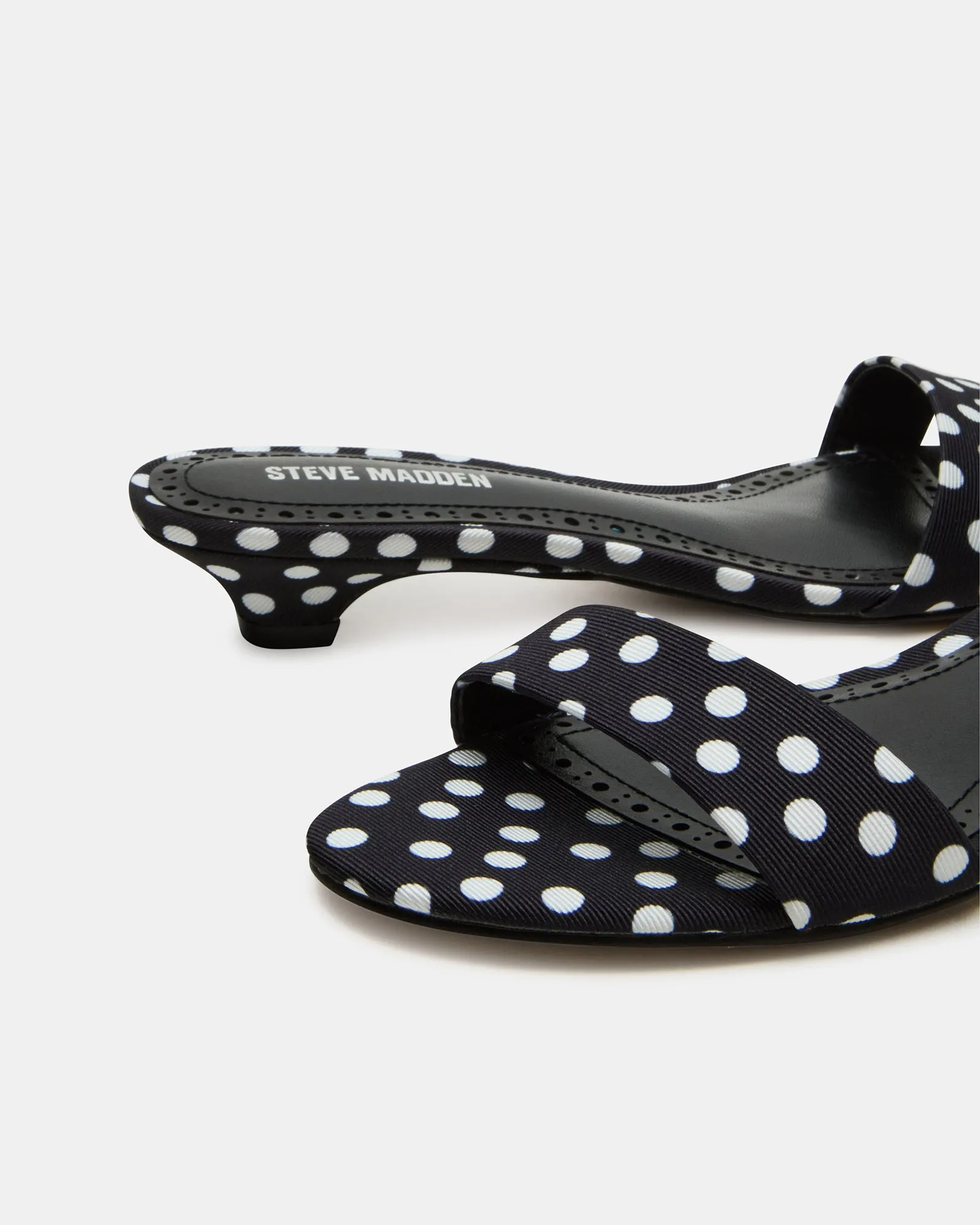 BERRY BLACK/WHITE POLKA DOT