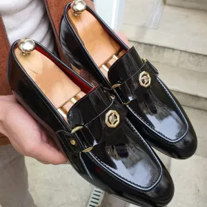 Black Dress Loafers