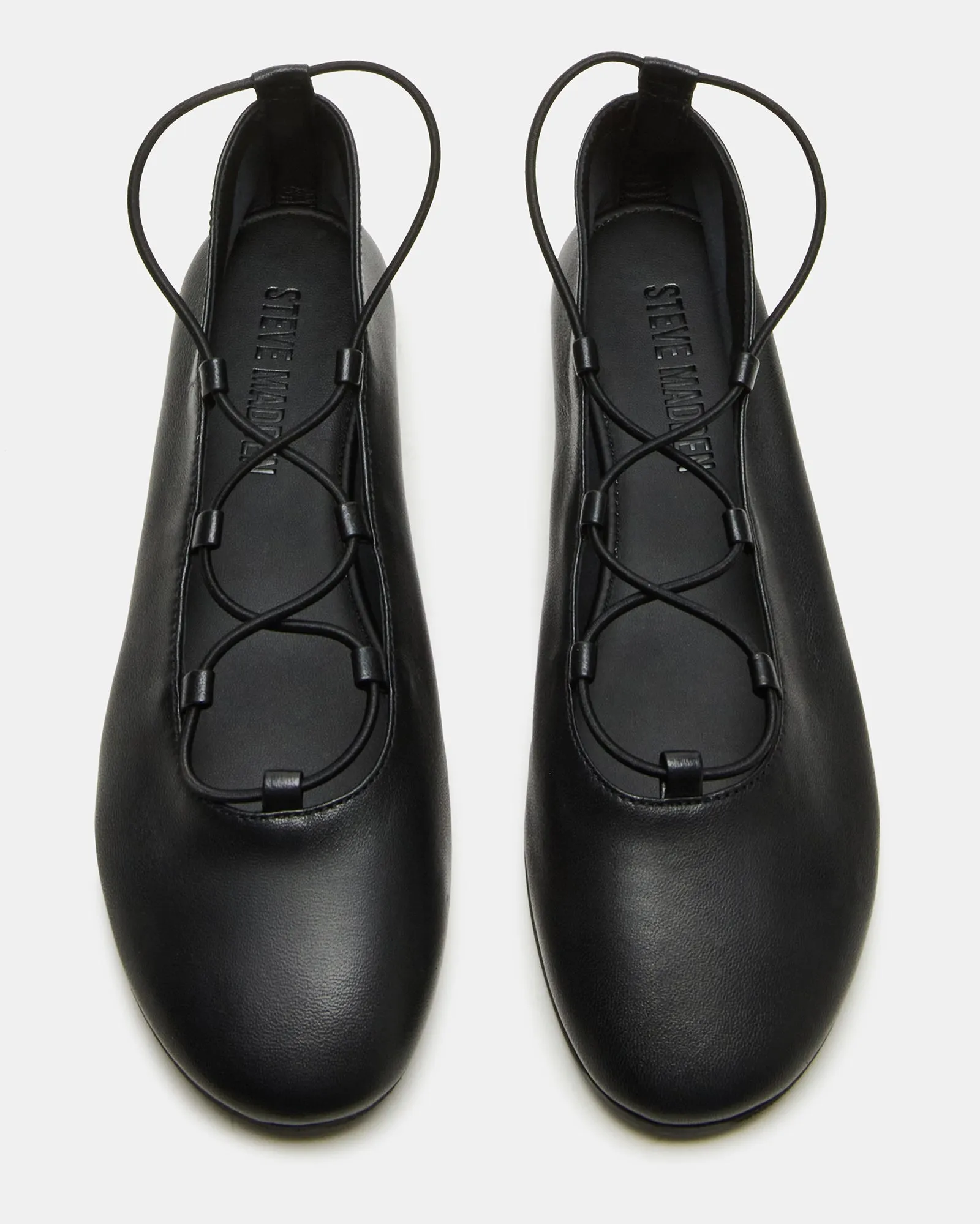BOMBSHELL BLACK LEATHER