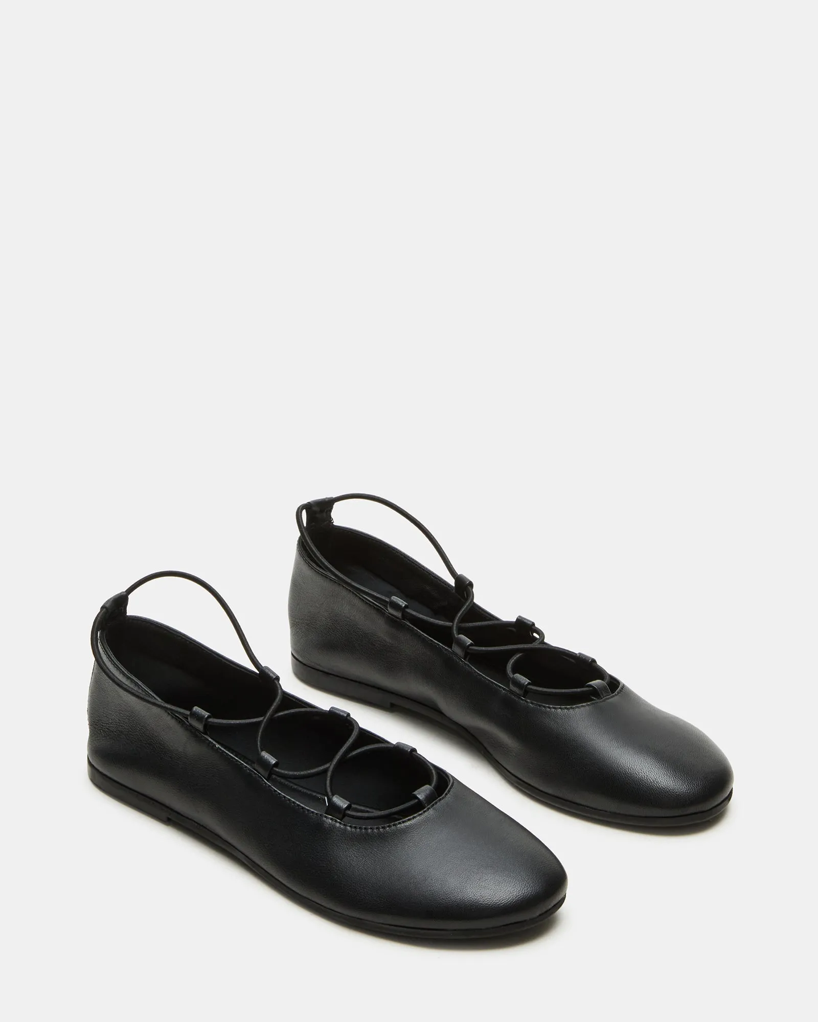 BOMBSHELL BLACK LEATHER