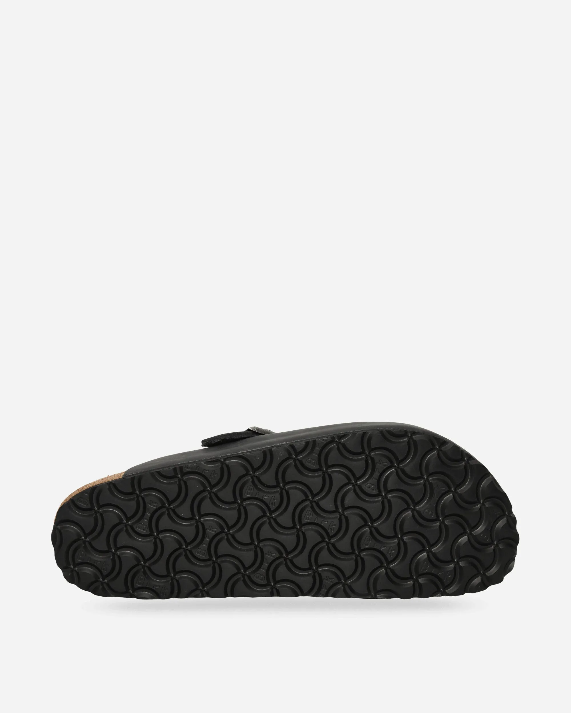 Boston Oiled Leather Sandals Black