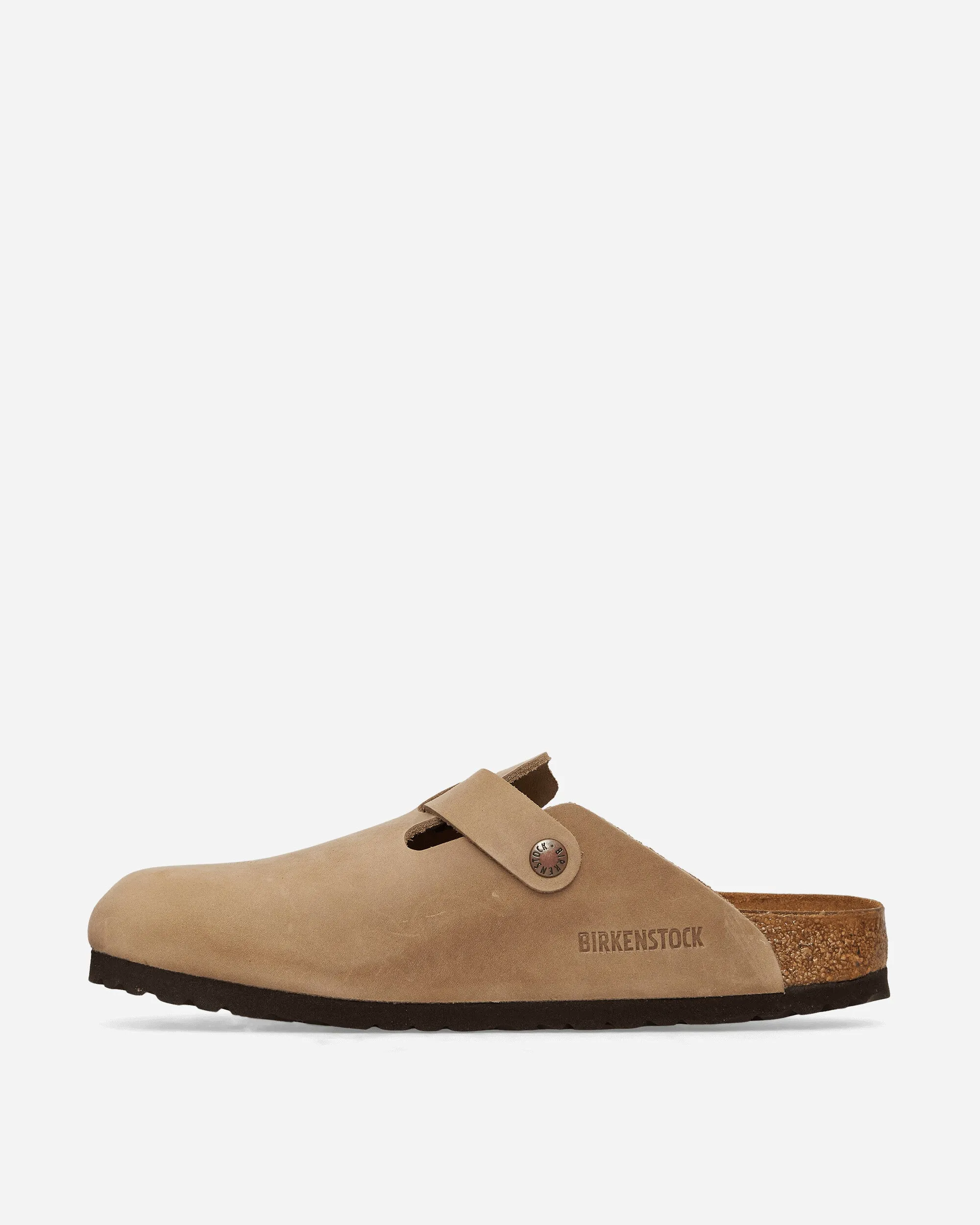 Boston Oiled Leather Sandals Tobacco Brown