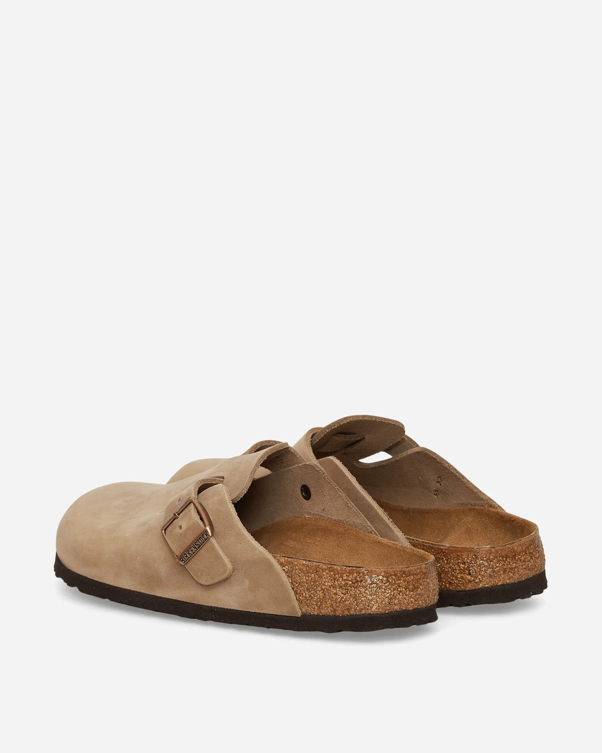 Boston Oiled Leather Sandals Tobacco Brown