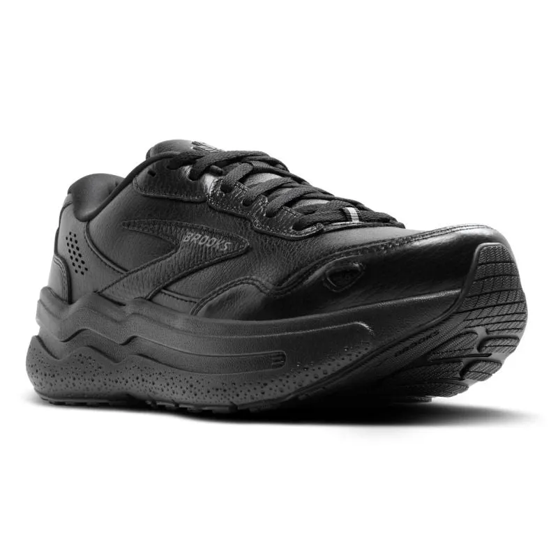 Brooks Ghost Max 2 LEATHER D WIDE Womens Walking Shoes