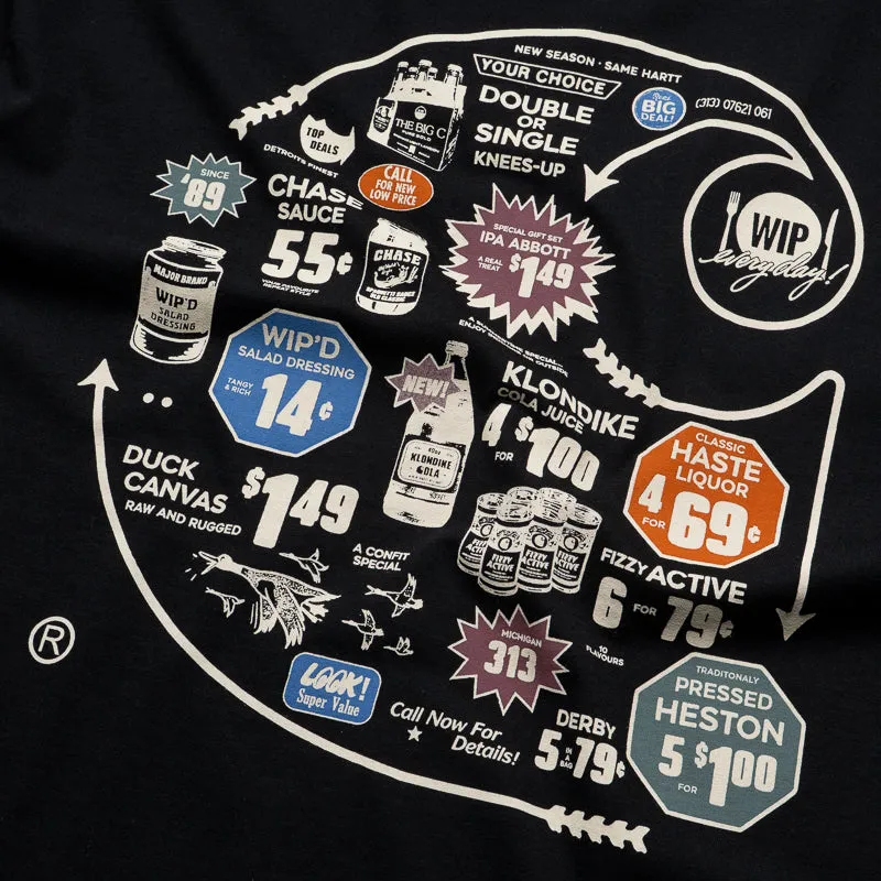 Carhartt WIP Catalogue C Logo Tee - Black