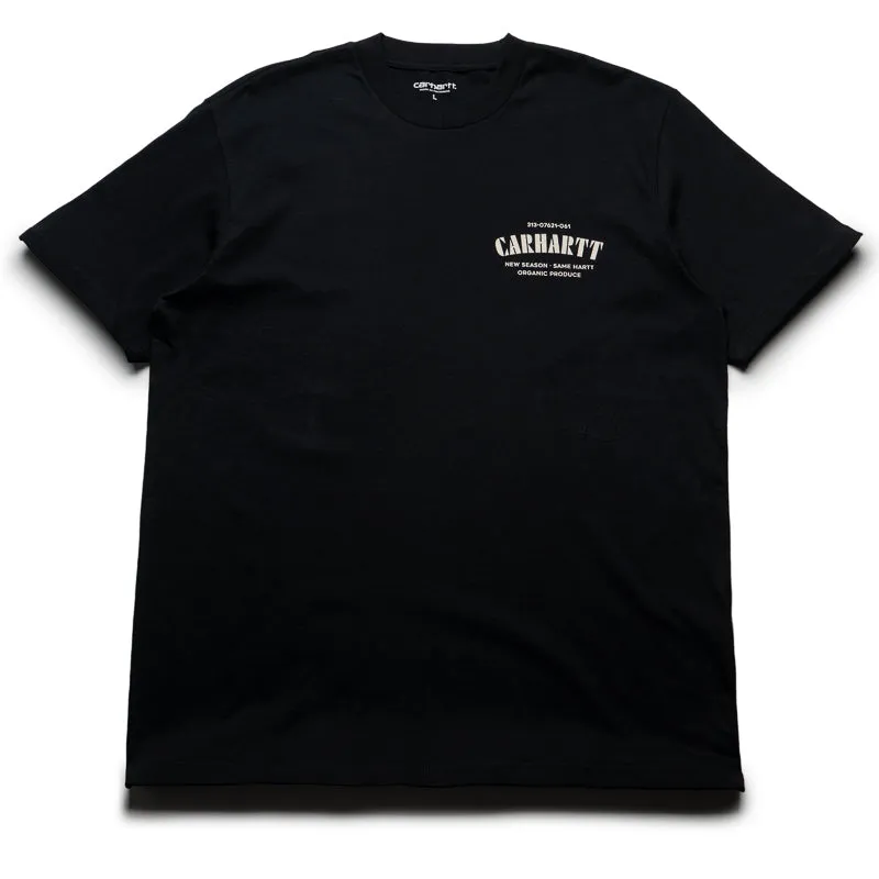 Carhartt WIP Catalogue C Logo Tee - Black