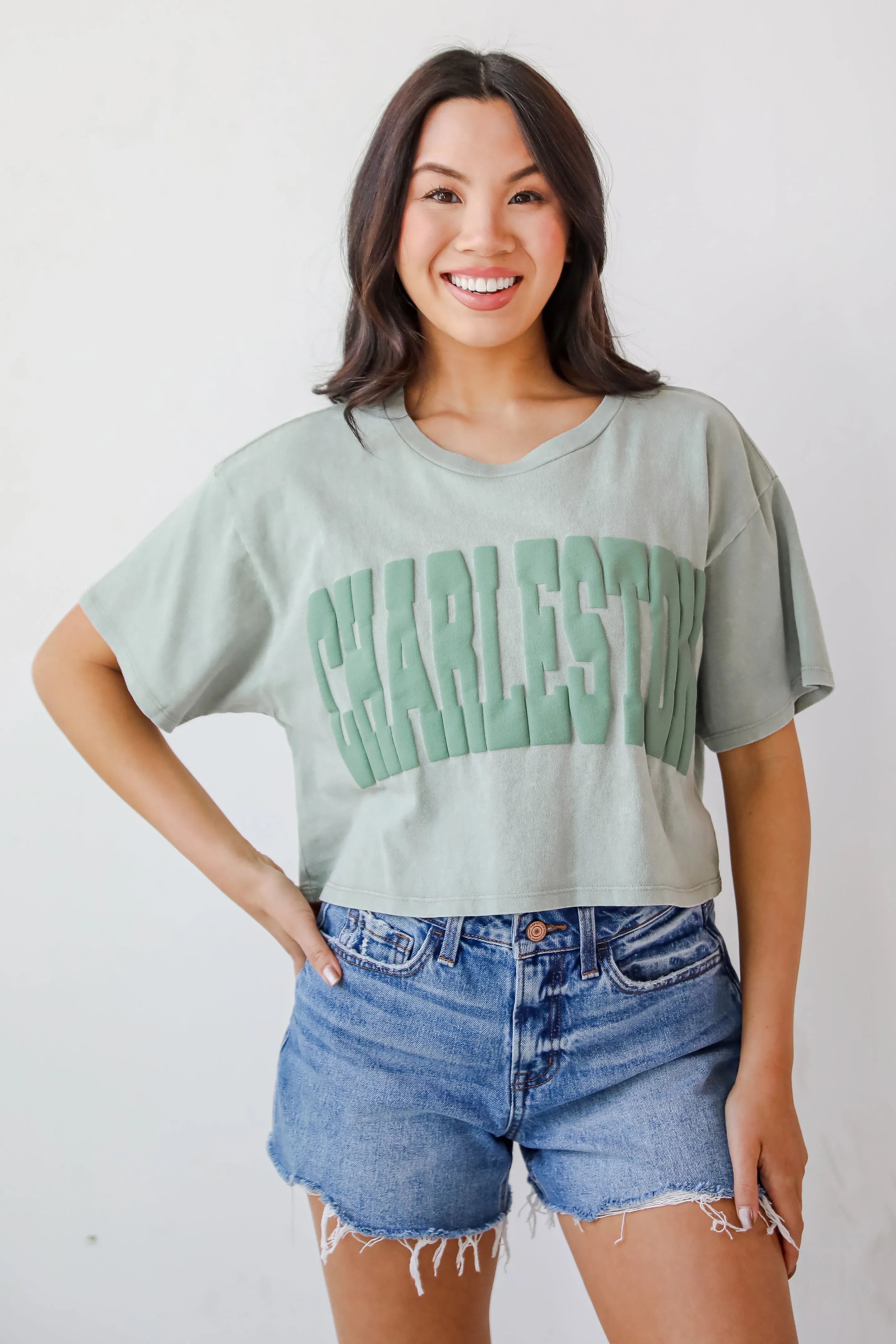 Charleston Cropped Tee