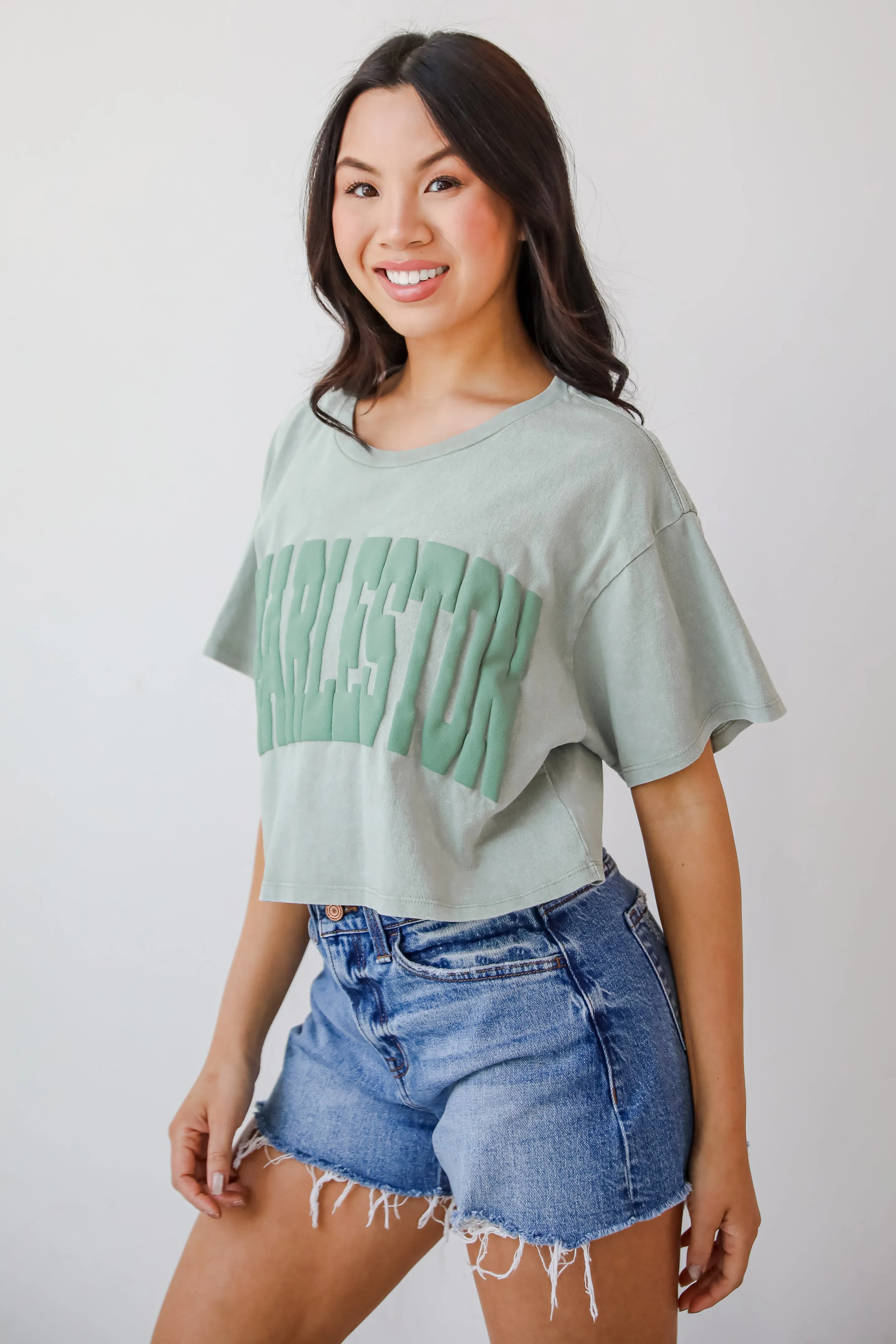 Charleston Cropped Tee