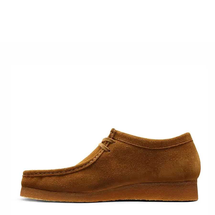 Clarks Originals Wallabee Shoes Cola Suede