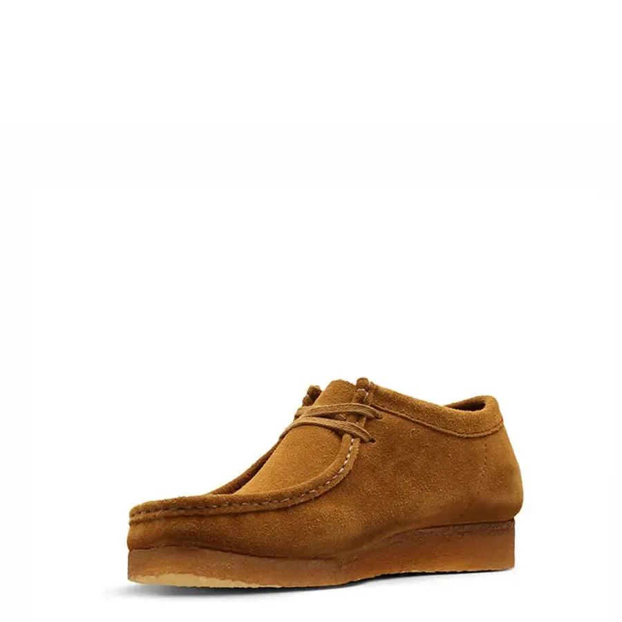 Clarks Originals Wallabee Shoes Cola Suede