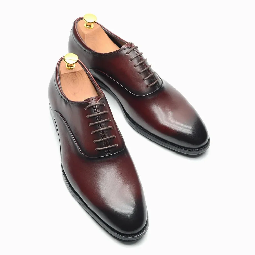 Classic Genuine Leather Men Oxford Dress Shoes