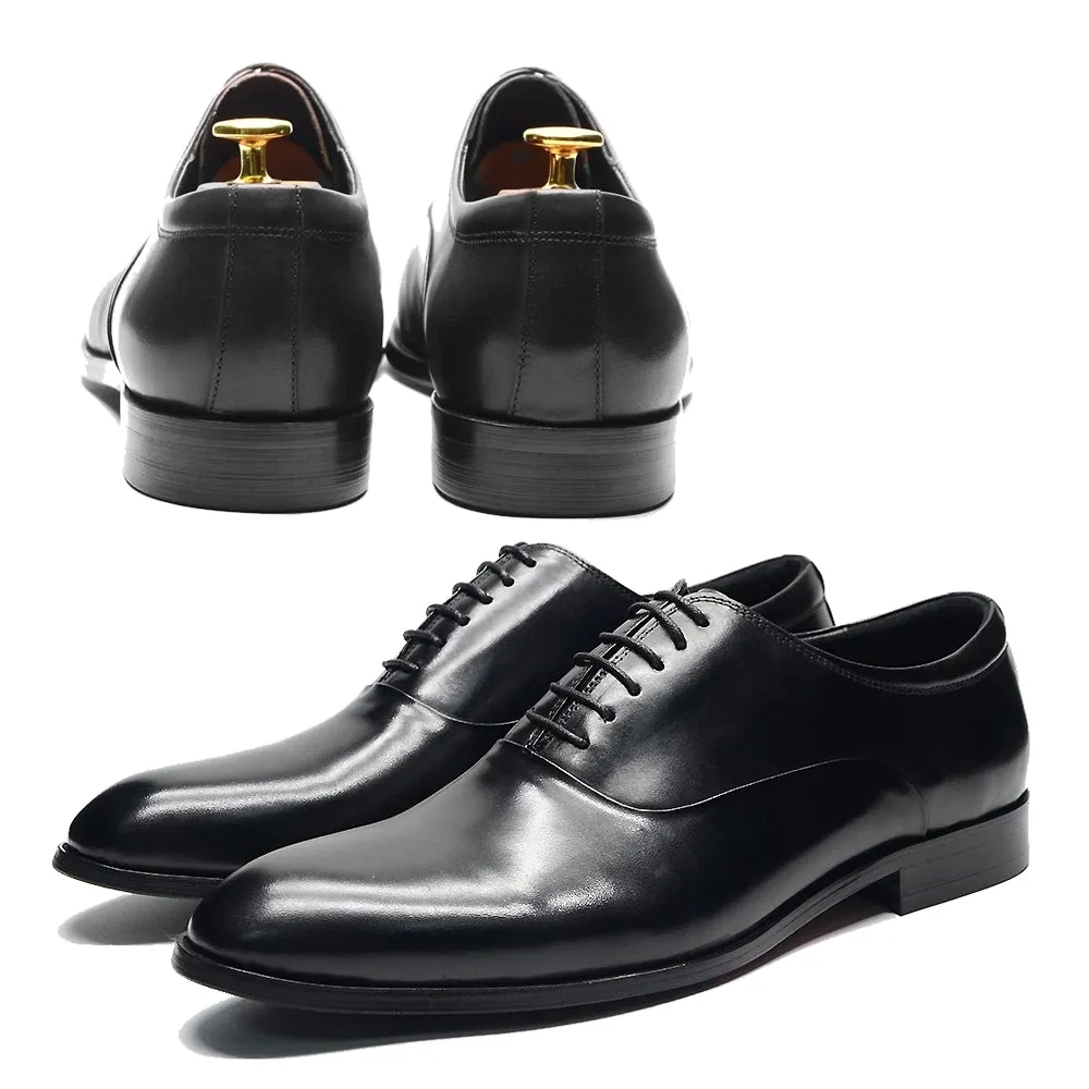 Classic Genuine Leather Men Oxford Dress Shoes