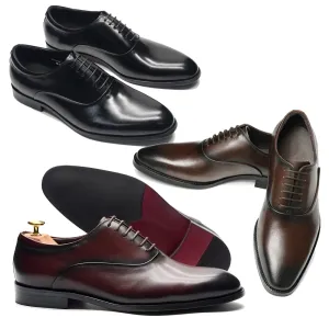 Classic Genuine Leather Men Oxford Dress Shoes