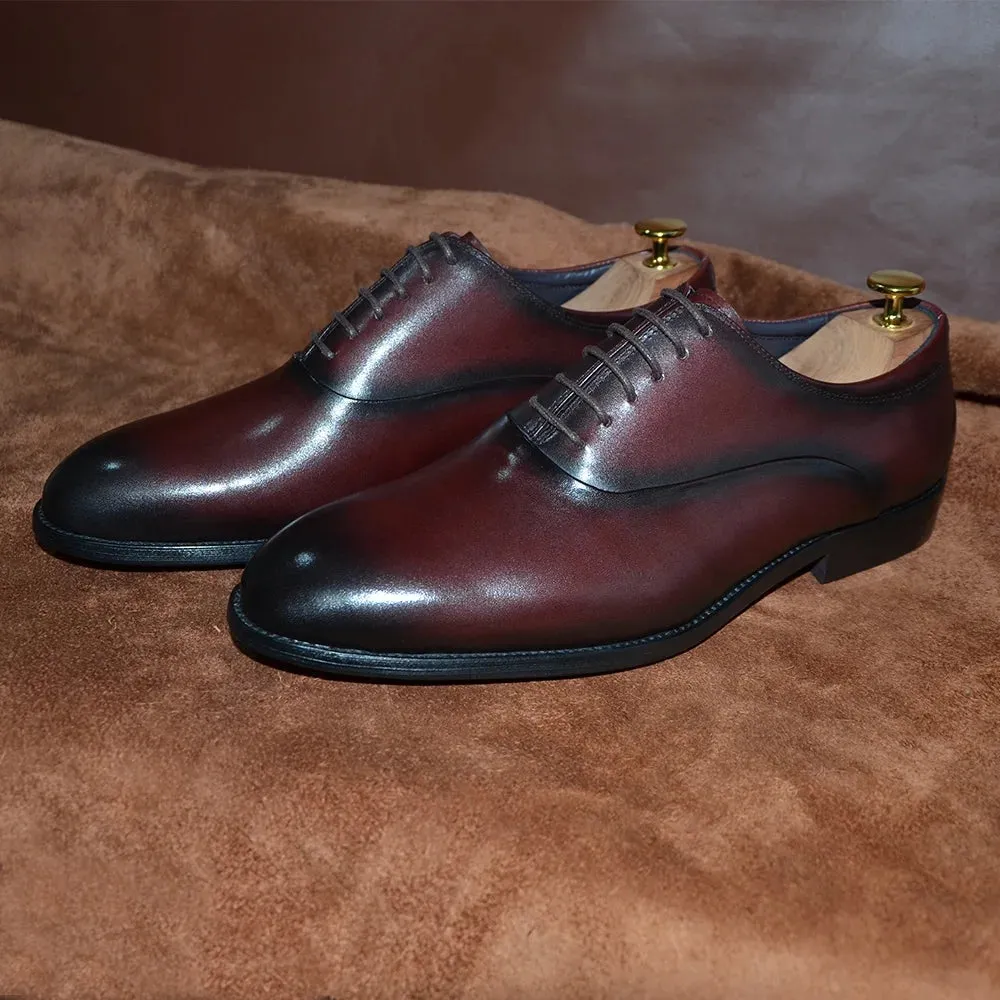 Classic Genuine Leather Men Oxford Dress Shoes