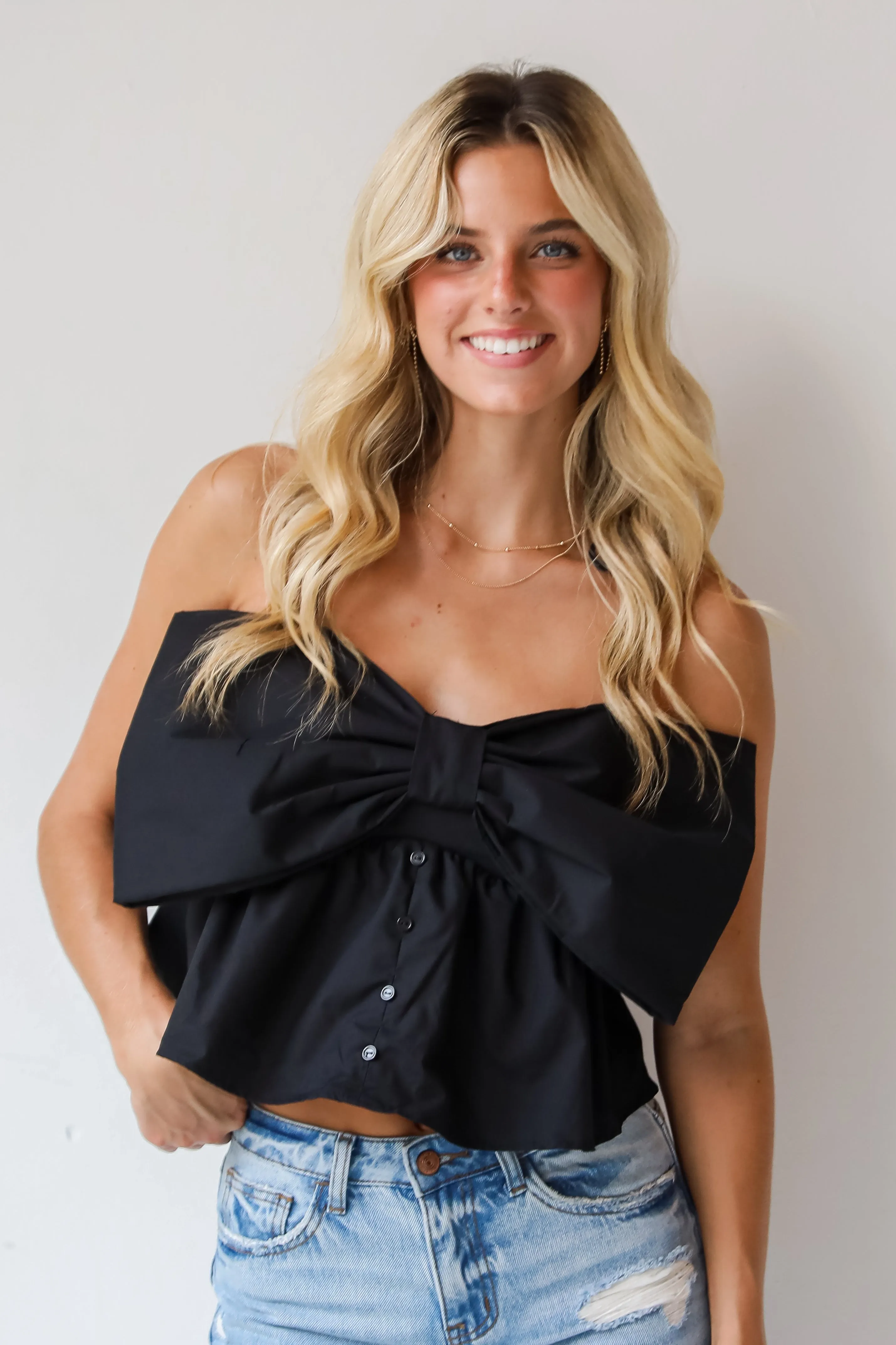 FINAL SALE - Meet You There Bow Tank