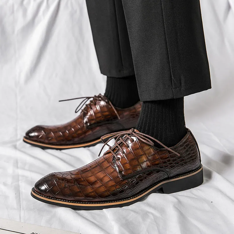 Formal Lace-up Loafers Men's