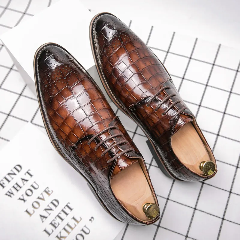 Formal Lace-up Loafers Men's