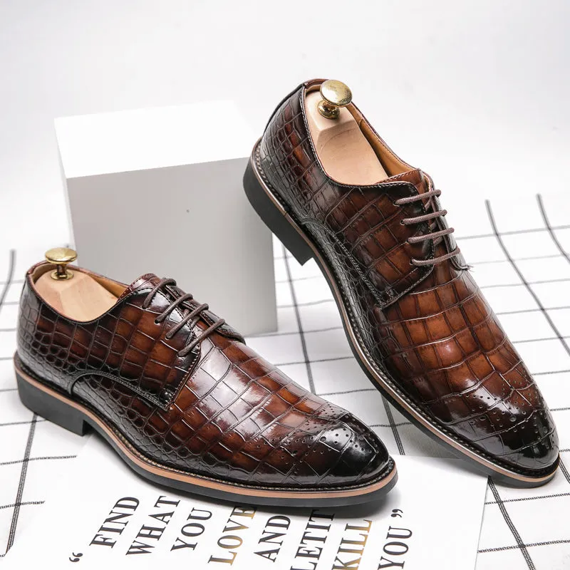 Formal Lace-up Loafers Men's