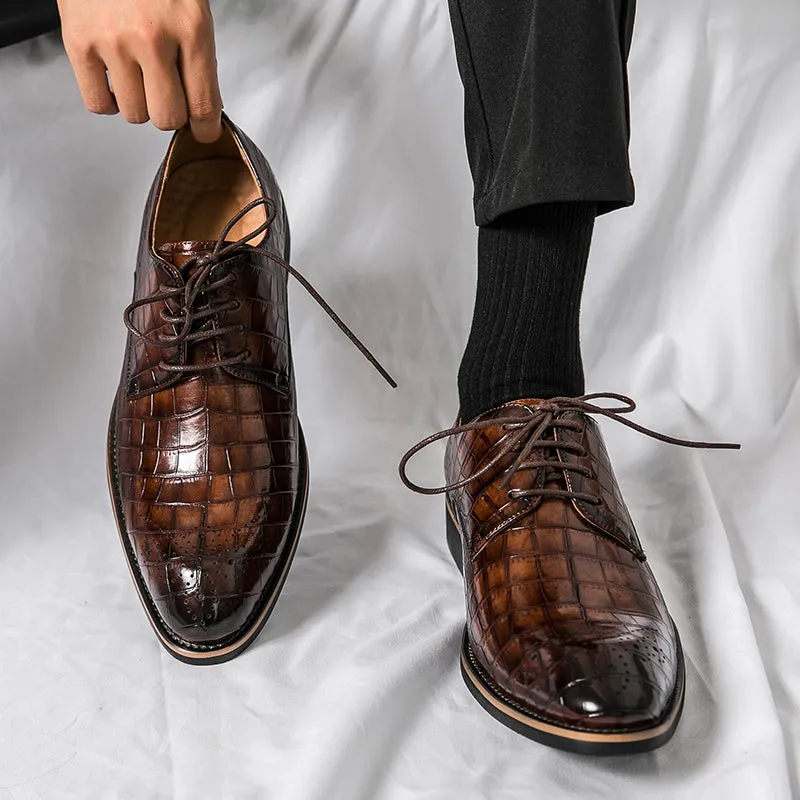 Formal Lace-up Loafers Men's