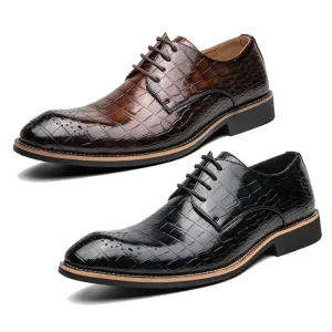 Formal Lace-up Loafers Men's