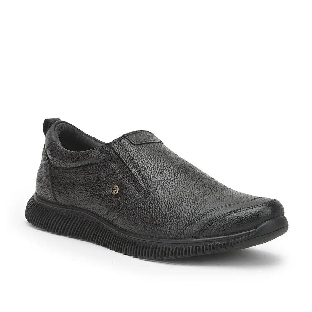 Healers Casual Non Lacing Shoes For Men (Black) DTL-81 By Liberty