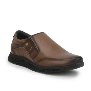 Healers Casual (Tan) Non lacing Shoes For Men UVL-102 By Liberty