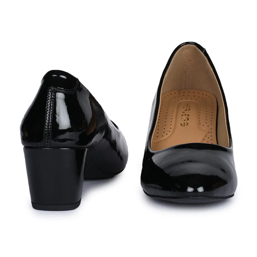 Healers Fashion (Black) Ballerina Shoes For Women HM6-08 By Liberty