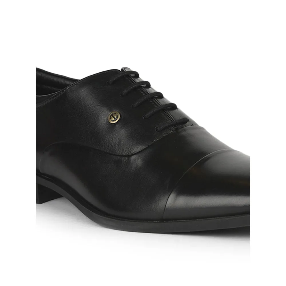 Healers Formal (Black) Lacing Classice Oxford Shoes For Men SSL-199 By Liberty