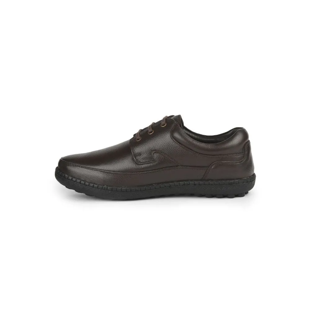 Healers Formal (Brown) Lacing Shoes For Men ER-37 By Liberty