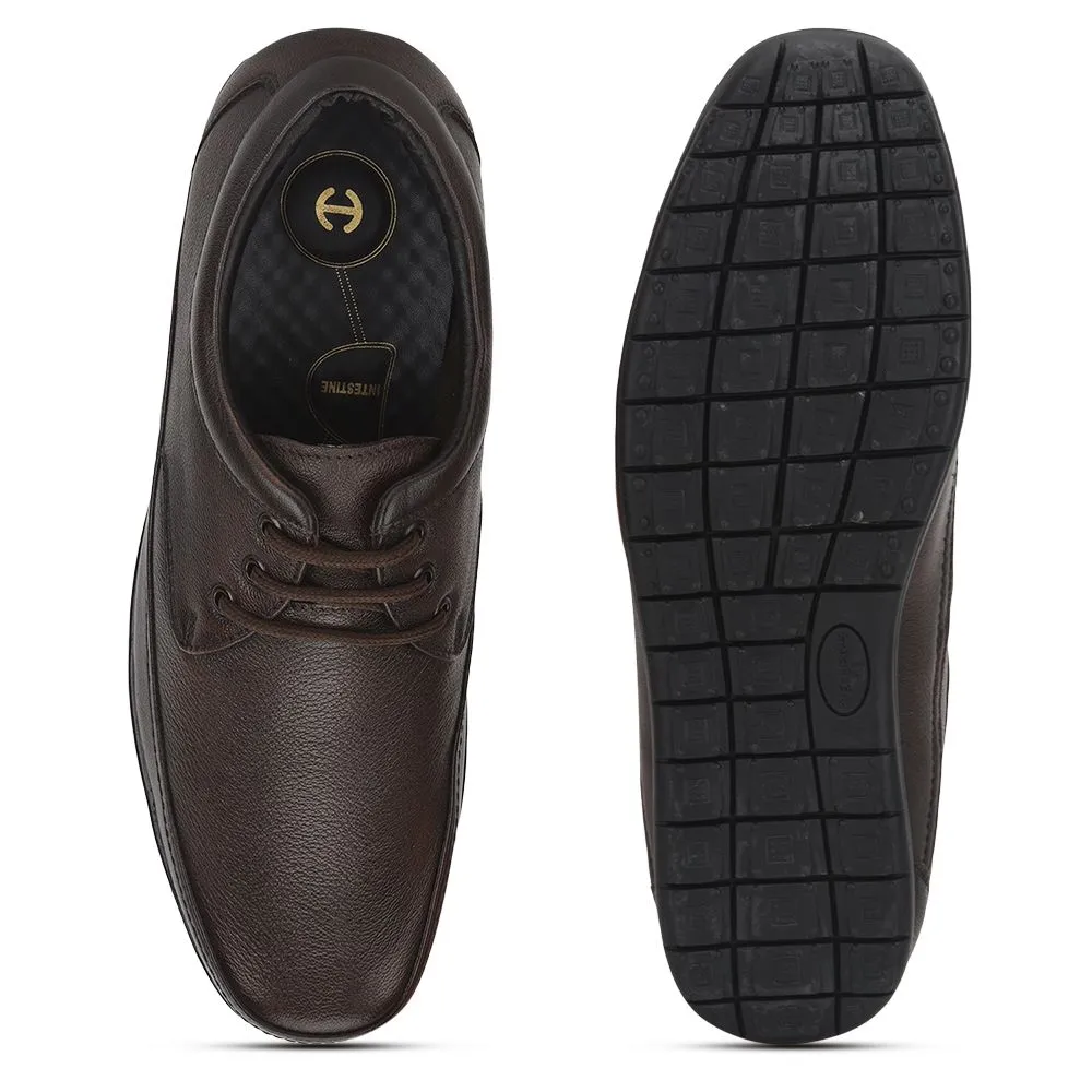 Healers Formal (D.Brown) Shoes For Men Jpl-41 By Liberty