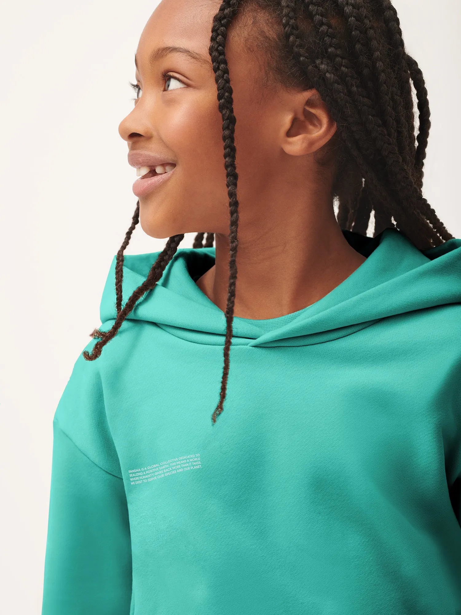 Kids' 365 Midweight Hoodie—Malachite Green