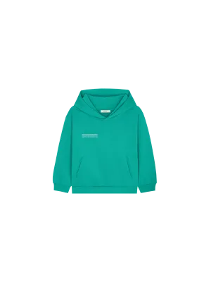 Kids' 365 Midweight Hoodie—Malachite Green