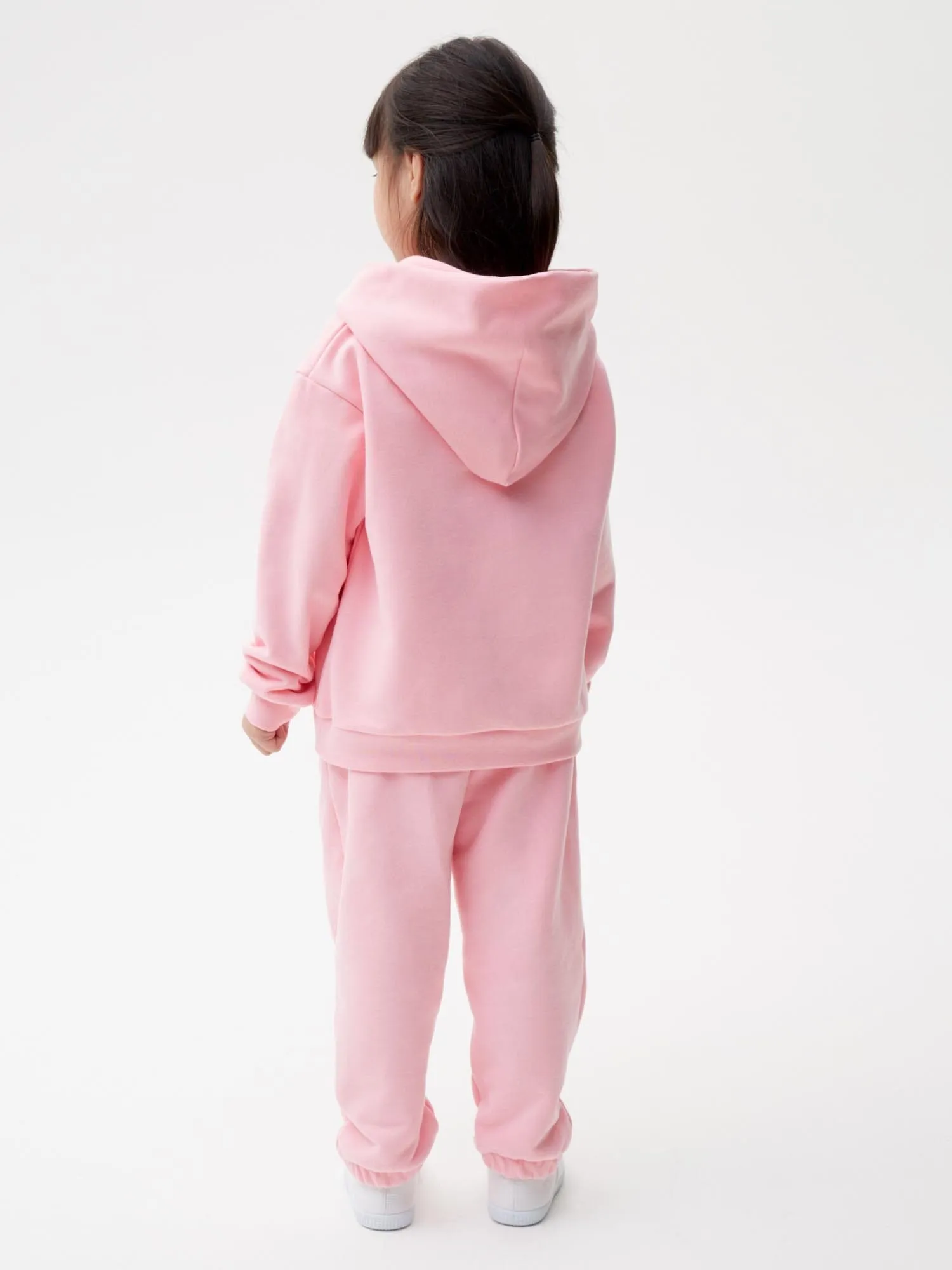 Kids' 365 Midweight Hoodie—sakura pink