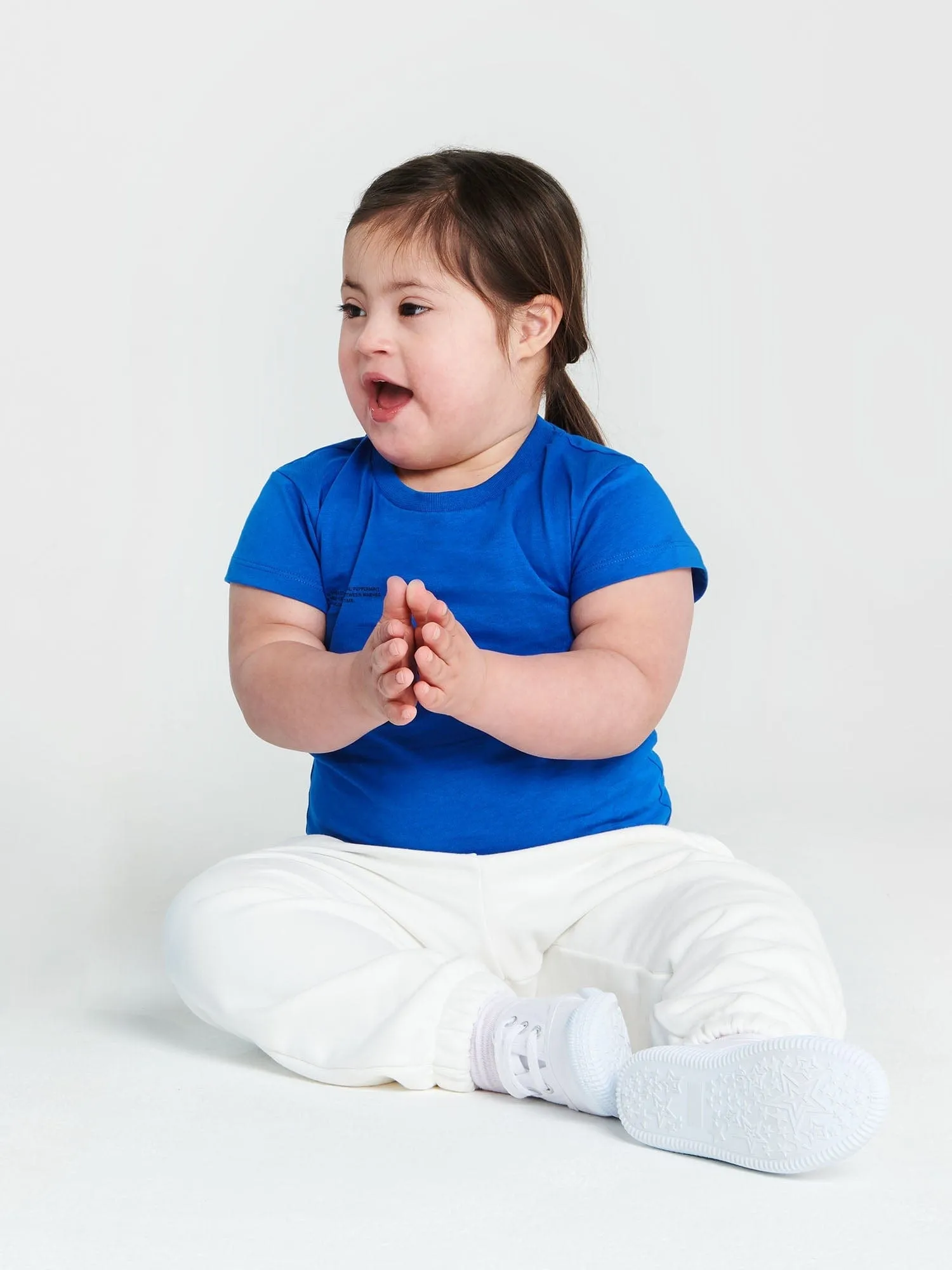 Kids' 365 Midweight T-shirt—cobalt blue
